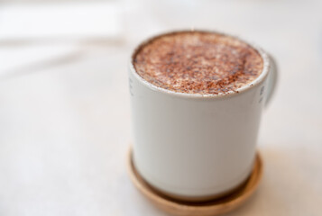 リラックスタイムにコーヒーブレイク。温かいコーヒーでちょっと一息