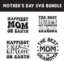 Mother's Day SVG T-shirt Design Bundle