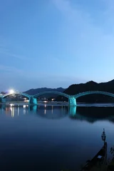 Foto op Plexiglas Kintai Brug 錦帯橋 山口県観光岩国市横山　Kintai Bridge 