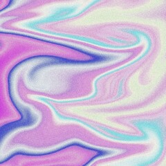 Abstract trendy holographic noisy grain background texture.