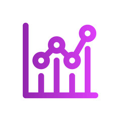 chart gradient icon