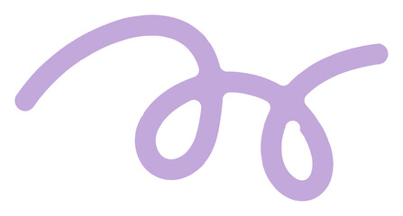 cute pastel hand drawn doodle line element decoration