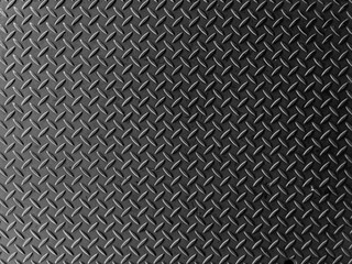 Black steel plate abstract background.