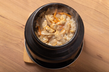 あさり釜飯　あさりご飯