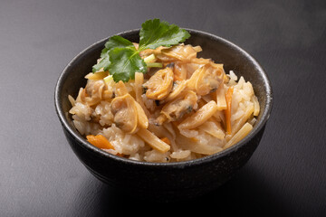 あさりの炊き込みご飯　