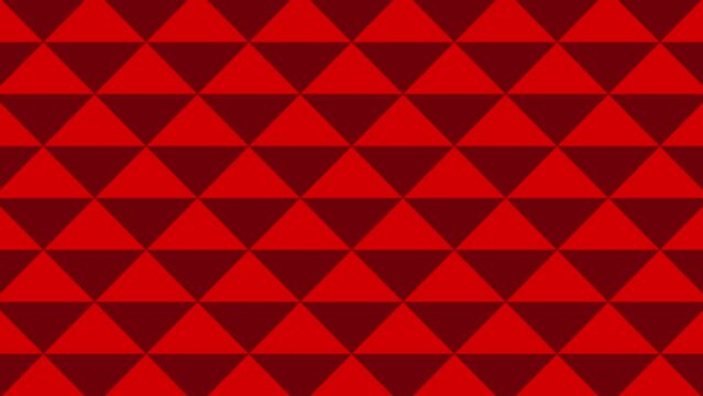 Abstract red triangle pattern