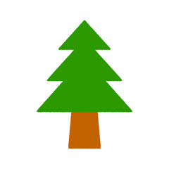 シンプル　もみの木　イラスト