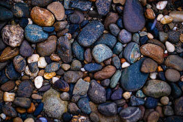 pebbles on the beach
