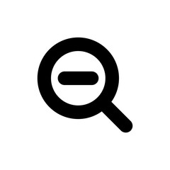 loupe line icon