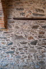old wall with paint