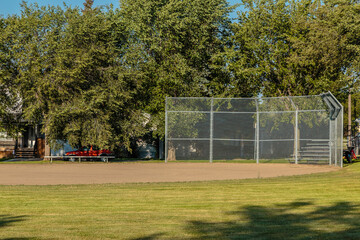 Westmount Park in Saskatoon, Canada