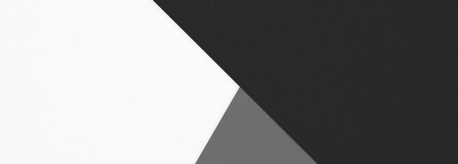 Abstract geometrical black and white digital web horizontal banner design template blank with place for text . Straight stripes lines shapes