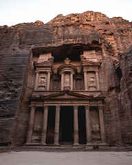 Fototapeta na wymiar Petra monument in Jordan, Wadi Musa