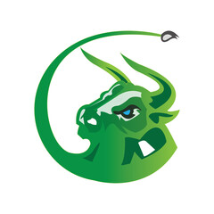 green bulls logo icon