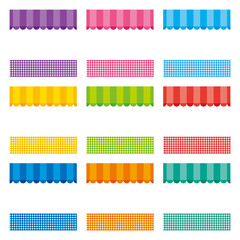 お店 屋根 フレーム 9色セット