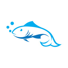 Fish logo images illustration