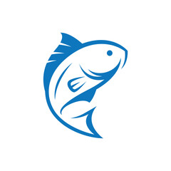 Fish logo images illustration