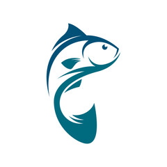 Fish logo images illustration