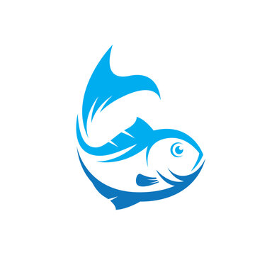 Fish logo images illustration