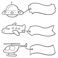 various doodle illustrations