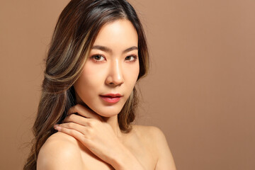 Fototapeta premium Beauty Face Girl
