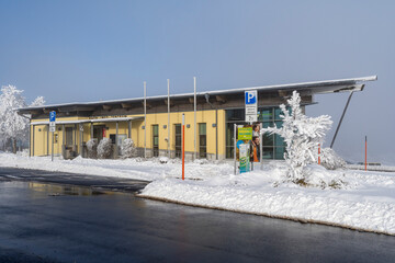 Das Informationszentrum auf der Wasserkuppe/Rhön