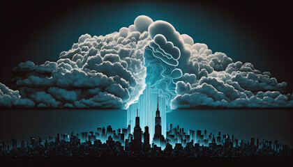Out of the Night, a digital storm descends on the City 