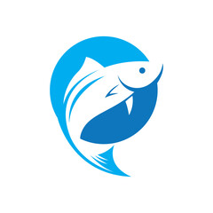 Fish logo images illustration