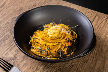 ウニのパスタ　Sea urchin pasta, spaghetti photo