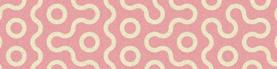 Colour Hexagon Tile Connection art background design illustration