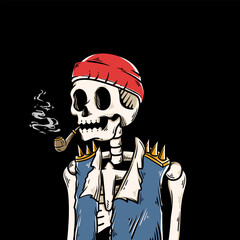 hand drawn skeleton character collection for nft or future games