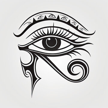 Tattoo design of the Eye of Horus