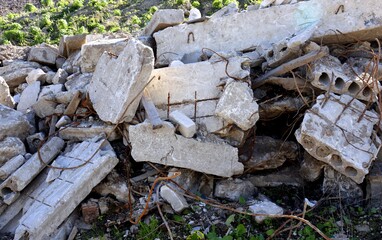 construction waste disposal landscape