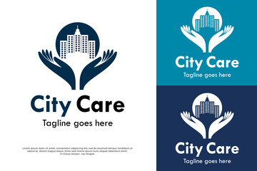 City care logo template illustartion