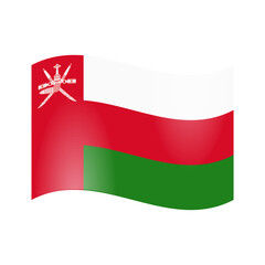 The National Flag of Oman