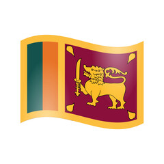 The National Flag of Sri Lanka