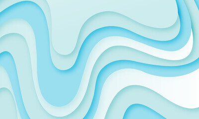 Vector abstract colorful geometric landing wave line page flat background.	