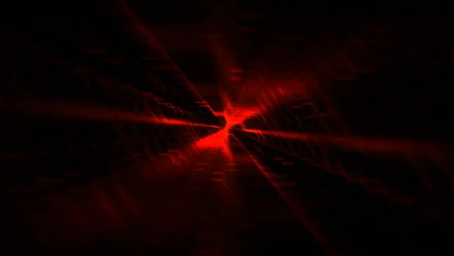 energievolle rote Lichtstrahlen, Geschwindigkeit, schnell, leuchten, Internet, moderne Technologie, visuelle Effekte,