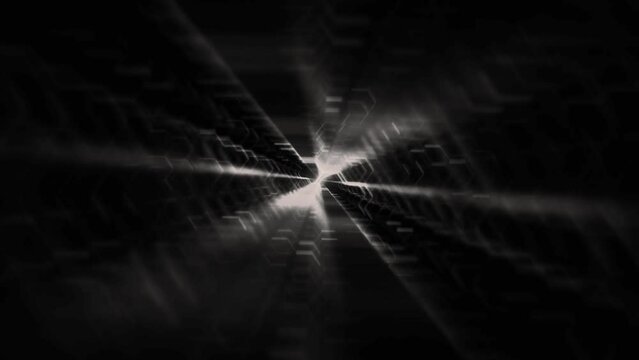 energievolle gelbe Lichtstrahlen, Geschwindigkeit, schnell, leuchten, Internet, moderne Technologie, visuelle Effekte,