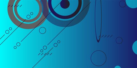 Obraz premium Vector abstract colorful geometric landing wave line page flat background