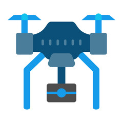 Drone Flat Icon