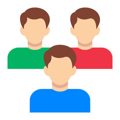 Team Flat Icon