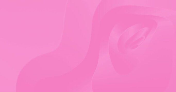 4k soft pink lotus flower background. Seamless Loopable. Abstract circular blurred tunnel. Cute modern romantic female 3d animation stock video. Design for valentines, wedding, Mom's love, women day
