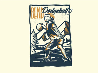 Dodgeball Sport Graphic