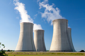 Nuclear power plant Dukovany in Czech Republic Europe - 570862837