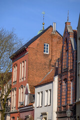 Fototapeta premium Die Stadt Leer in Ostfriesland