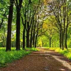 alley in the park