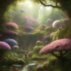 underwater scene with reef