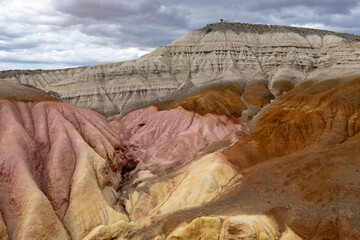 Discovering the beautiful Tierra de Colores in Parque Patagonia in Argentina, South America