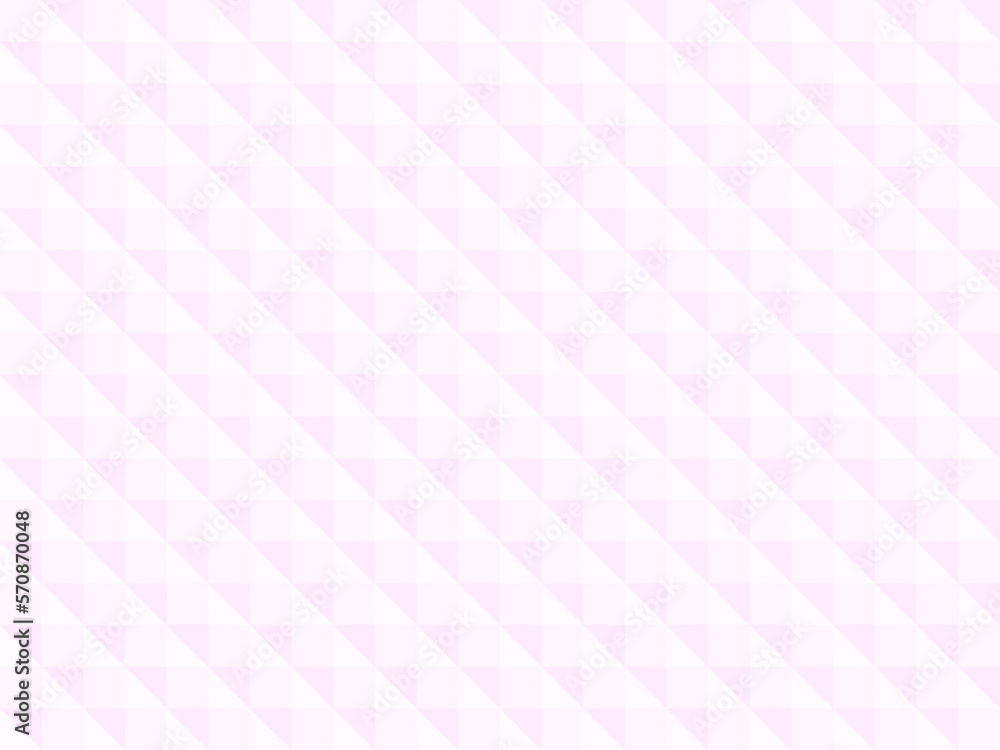 Poster seamless pattern of light pink and white triangles and squares. abstract high resolution full frame 